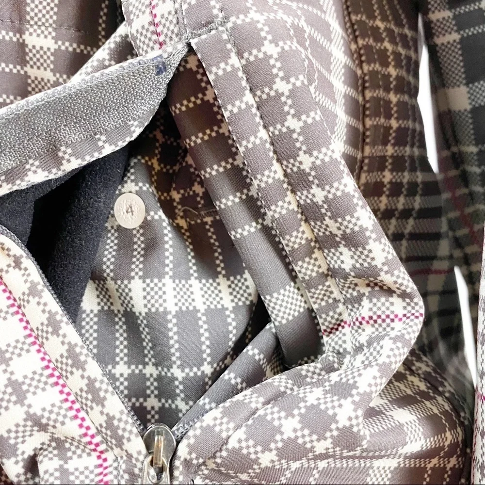 RARE Lululemon Apres Yoga Jacket  Softshell Plaid